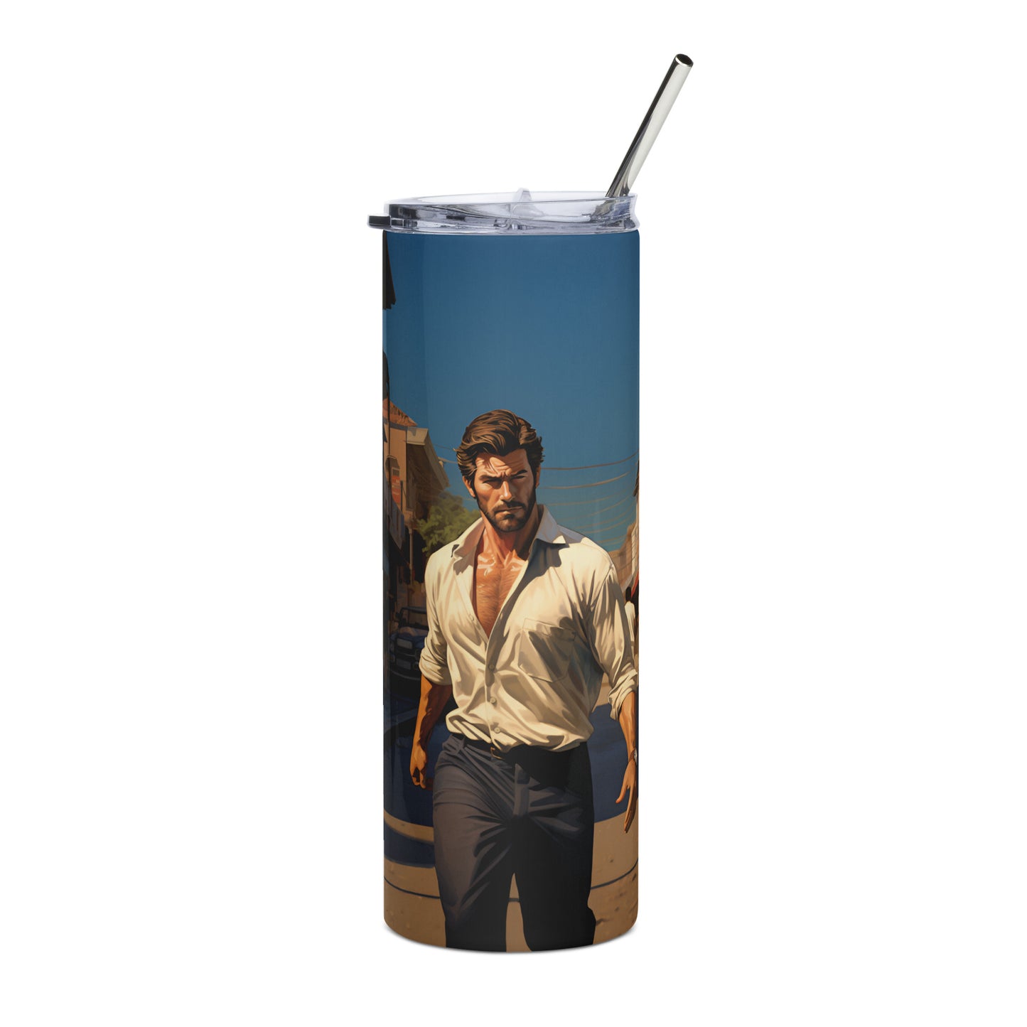 Stainless Steel Tumbler • Bonus