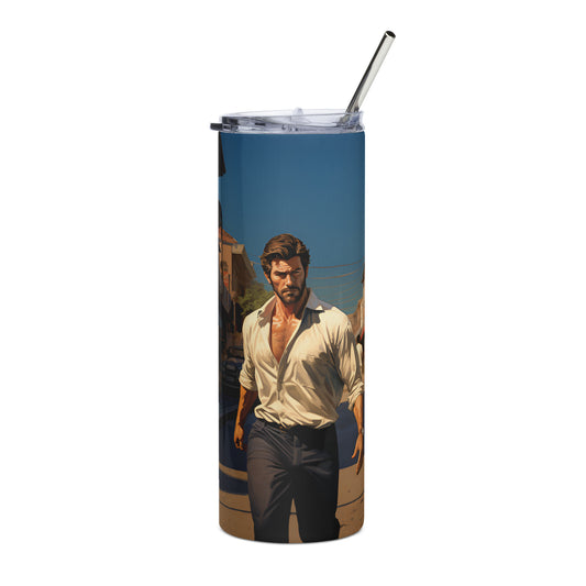 Stainless Steel Tumbler • Bonus